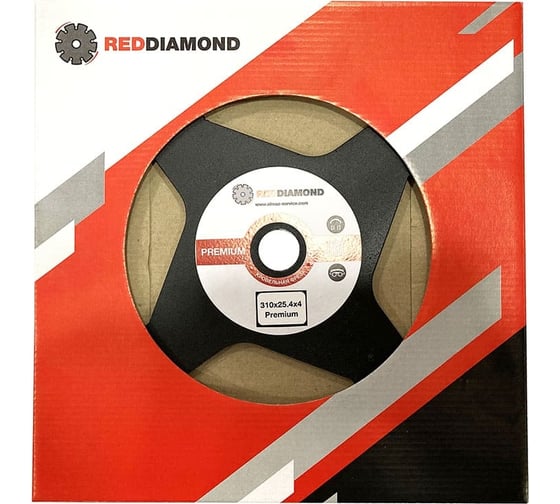 Фреза кровельная Premium (310x25.4 мм; количество лопастей 4) RedDiamond 2105002