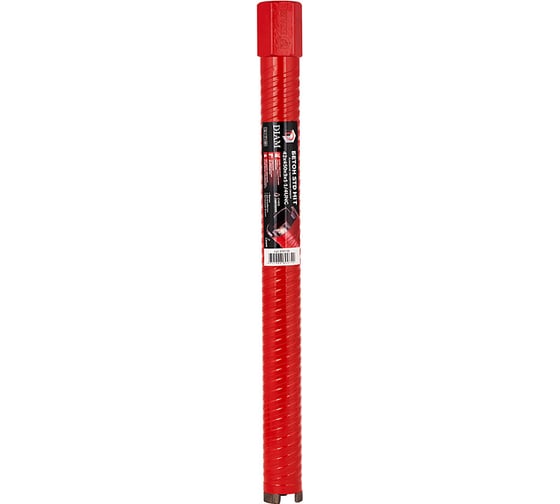 Коронка алмазная Diam Бетон STD HIT САСС 42x450 мм, 3 сегмента, 1 1/4UNC 310138