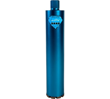 Алмазная коронка BYCON диаметр 52 мм L450 мм. CHETAK series. Лазерная сварка сегментов d52 D2010052