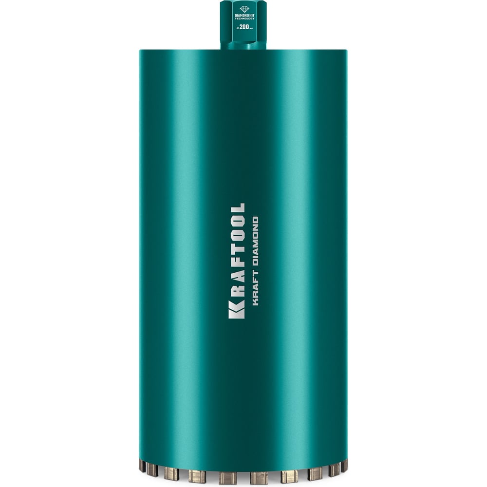 Алмазная коронка по железобетону KRAFTOOL Diamond 200 мм 29825-200 ...