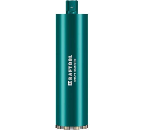 Алмазная коронка по железобетону KRAFTOOL Diamond 122 мм 29825-122