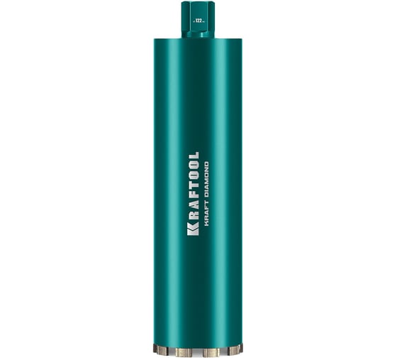Алмазная коронка по железобетону KRAFTOOL Diamond 122 мм 29825-122