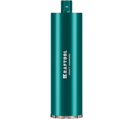 Алмазная коронка по железобетону KRAFTOOL Diamond 132 мм 29825-132
