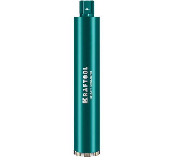 Алмазная коронка по железобетону KRAFTOOL Diamond 82 мм 29825-082