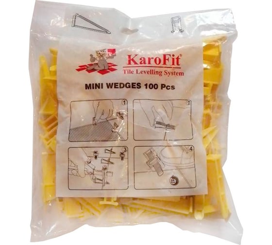 Клин MINI 100 шт KAROFIT TM101500-100