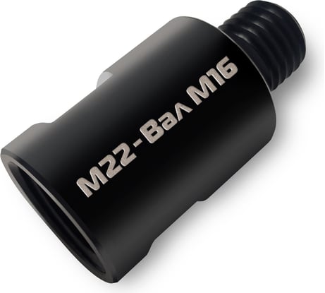 Переходник для алмазных коронок по бетону MKSS Toolbox SS2103 55мм, отв. M22 - вал M16 SS21030002