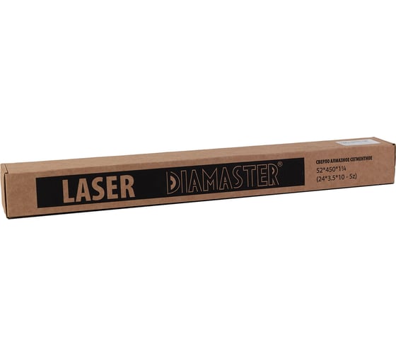 Сверло сегментное Diamaster LASER Arix 52х450 мм, 1 1/4, ж/бетон, wet/dry 000.600.8681