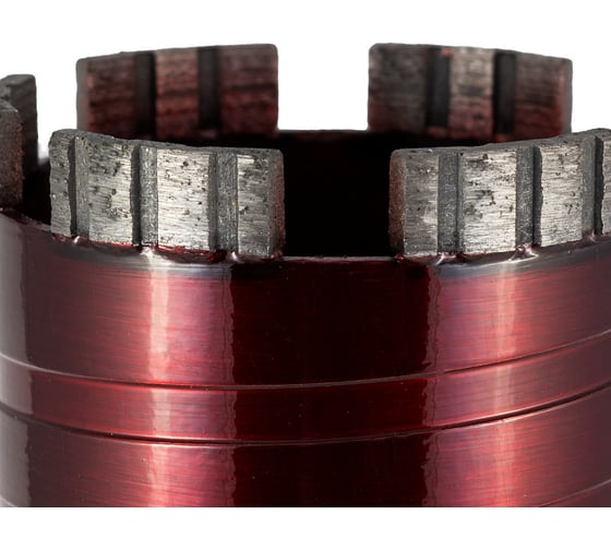 Коронка алмазная Diam САСС Extra Line Titan HIT 72x450 мм, 4 сегмента, 1 1/4 UNC, армированный бетон 313036