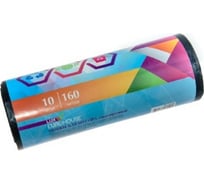 Мешки для мусора ПВД 160 л 10шт, Lux, мкм 50, EUROHOUSE 13158
