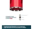 Алмазная коронка для сухого бурения ALTECO 72х450 мм ВТ 81831 2