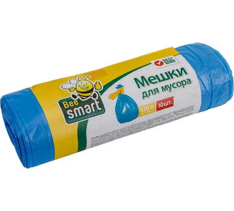 Мешки для мусора (10 шт; 120 л; ПНД) Paclan 42087007