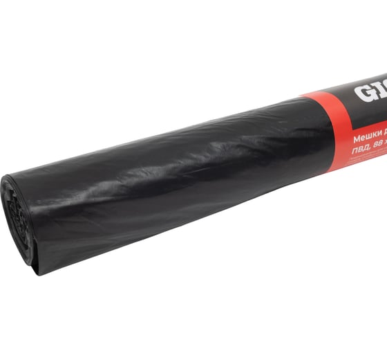Мешки для мусора в рулоне 240л 10шт 30мкм ПВД 88х120см Gigant G-GB018