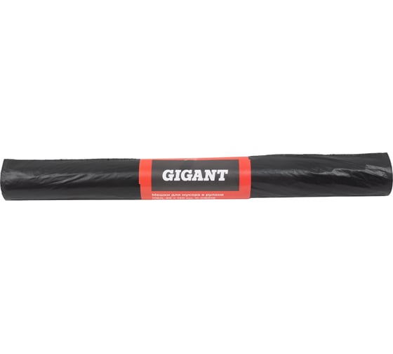Мешки для мусора в рулоне 240л 10шт 30мкм ПВД 88х120см Gigant G-GB018