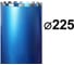 Коронка алмазная для бурения армированного бетона GRAFF 225 мм 1122512 1