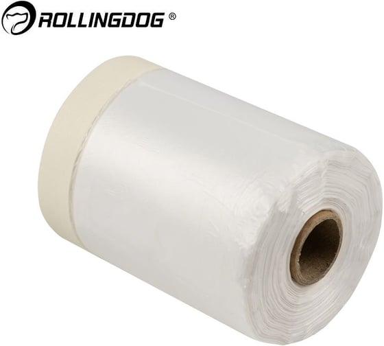 Укрывная пленка с малярной лентой ROLLINGDOG 0,55 м х 30 м 80046