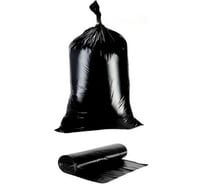 Мешки для строительного мусора Valexa 900x1100 мм толщина 100 мкм 180 литров черные 50 шт 2417_50