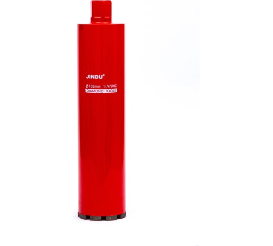 Коронка алмазного сверления JINDU 102x400 (1 1/4) 047188