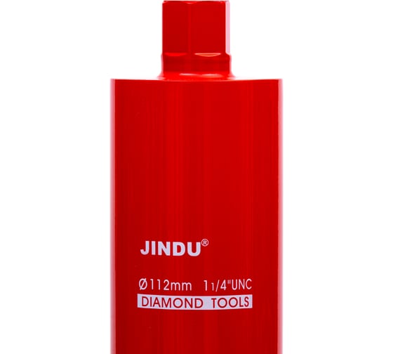 Коронка алмазного сверления JINDU 112x400 (1 1/4) 047195