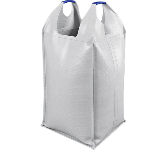 Биг-бэг Волга Полимер 75x75x125 см, 2 стропы, верх-открытый, низ-глухой, 10 шт Т3701074-10мп