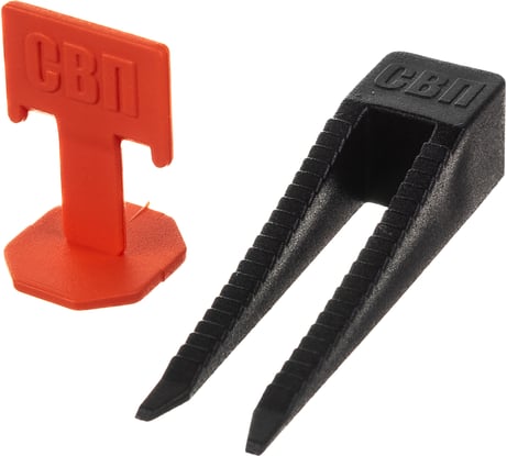 Система выравнивания плитки комплект зажим + клин 40 шт Gigant GT-88060