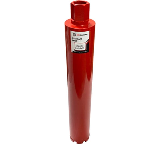 Коронка алмазная Standart Roof (92х450 мм; 1 1/4") RedDiamond 1129017 1