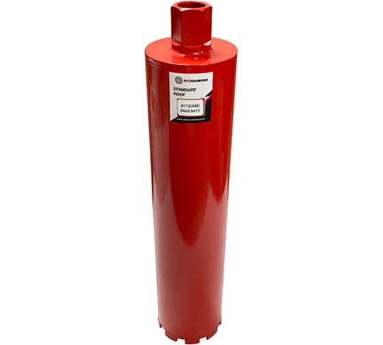 Коронка алмазная Standart Roof (112х450 мм; 1 1/4") RedDiamond 1129019 1