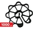Фиксатор (звездочка) SAMGRUPP 30/8-24 (упаковка 1000шт) SR-085100030-1000 1