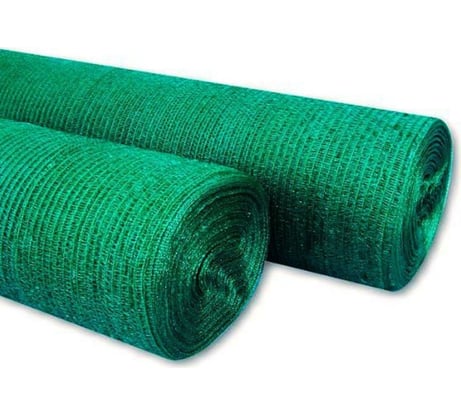 Сетка затеняющая (4х50 м; темно-зеленая; затенение 55%) Мегапласт 1492