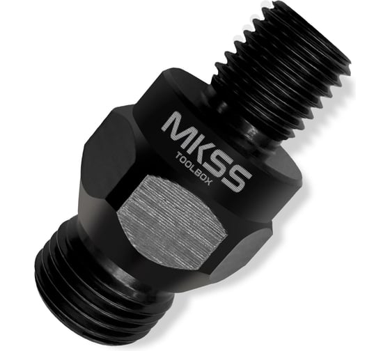 Переходник 53мм MKSS Toolbox SS2103 для алмазных коронок вал G1/2 BSP - вал M16 SS21030011 1