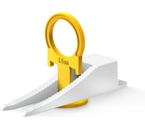 Система выравнивания плитки ЗУБР Кольцо комплект: 1.5 мм, зажим + клин, 50 + 50 шт 33833-H50