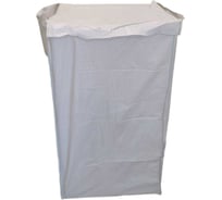 Мешок для переезда MW Великан 70x70x125 см с клапаном белый полипропиленовый, 3 шт МП-Кл-ПП-70-70-125