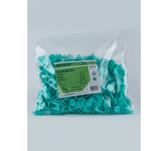 СВП зажим Юг Пласт 1,5мм (500шт) 28 1