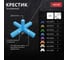 Крестик PRO усиленный DECOR 2мм (1000шт/уп) 443-2020 11614402 2