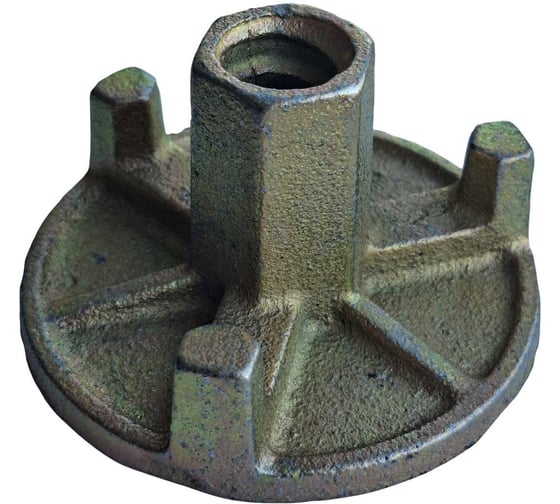 Гайка оцинкованная Monolit 90 мм трехрожковая (50 шт) 0807 1