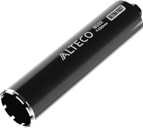 Алмазная коронка ALTECO Ultra Fast 102х450 93533