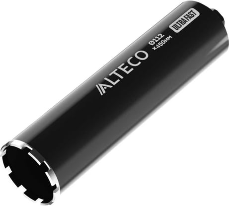 Алмазная коронка ALTECO Ultra Fast 112х450 93534