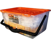 Набор плиточника DECOR №5: Зажим Кольцо 1.4мм /500шт, клин PRO- 60шт, клин, подкова, планка, крестики 774-005 11614220