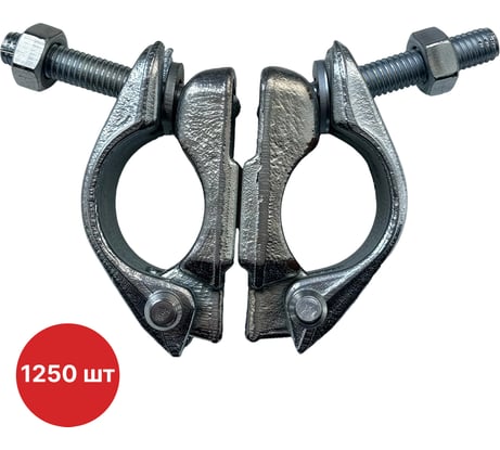 Хомут поворотный SAMGRUPP 48х48 мм кованый оцинкованный 1250 шт SAMC-023414848-1250