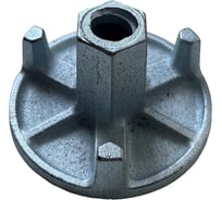 Гайка литая SAMGRUPP 90 мм трехрожковая оцинкованная 20 шт SAMС-005090302-20