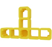 Фиксатор шва DECOR 10х10мм, Т-образный 80шт/пакет 338-0100 11614213