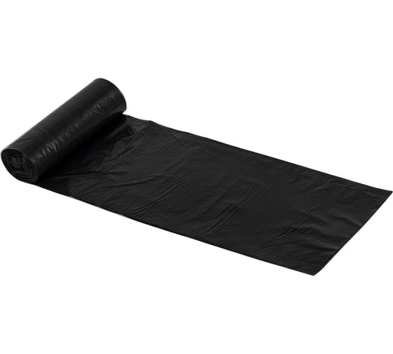 Мешки для мусора черные прочные LAIMA ULTRA (10 шт; 90x120 см; 160 л; 30 мкм; ПВД) ЛАЙМА 607694