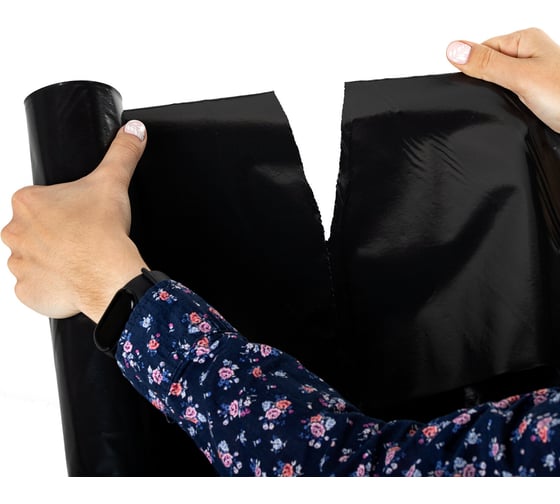 Мешки для мусора черные сверхпрочные LAIMA ULTRA (5 шт; 90x140 см; 240 л; 120 мкм; ПСД) ЛАЙМА 607698