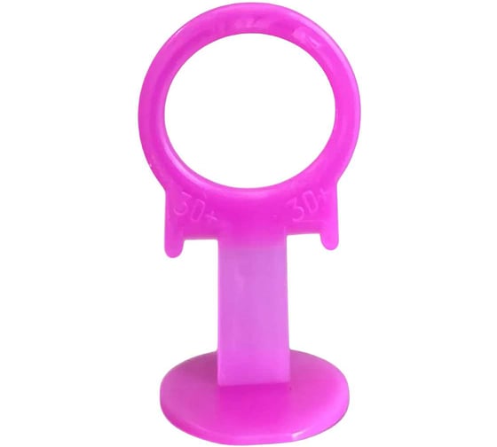 Зажим для выравнивания плитки 23 Болта 0,8 мм SLIM кольцо, 200 шт 00-00001089зф200 1