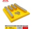 Франкфурт для шлифовки бетона AVA Professional AVA-6C (SF) 16# 3