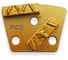 Обдирочный алмазный пад для бетона (металл) AVA Professional AVA-2CPCD 1