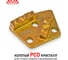 Обдирочный алмазный пад для бетона (металл) AVA Professional AVA-2CPCD 3