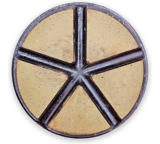 Полировальный алмазный пад AVA Professional на керамической связке диаметром 80мм AVA-K3 50# 1