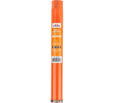 Сверло Алмазное Сегментное мокрое 42x335x4хM22 (бетон) ProfiDiam 310143