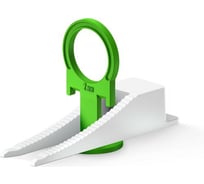 Кольцо ЗУБР комплект: 2.0 мм, зажим + клин, 50 + 50 шт, система выравнивания плитки 33832-H50