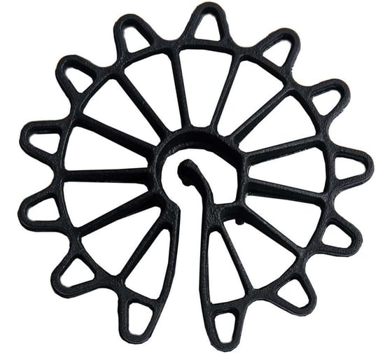 Фиксатор для арматуры Тэмпо-Метиз Звёздочка 35 мм, черный, 600 шт (20 пакетов по 30 шт) 521425 1